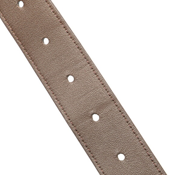 LOUIS VUITTON Brown Monogram Leather Belt - Picture 5 of 7